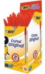 BIC Golyóstoll, 0, 32 mm, kupakos, BIC "Cristal Original", piros (BC8373619) - bestoffice