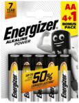 Energizer Alkaline Power ceruzaelem (AA) 4+1 db