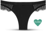 Adalet Flora Normal - menstruációs bugyi (fekete) - shop - 9 690 Ft