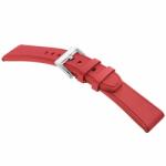 STAILER Premium Rubber kaucsuk óraszíj, piros 22/20 L - oraszij
