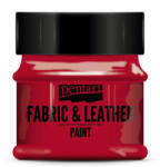 Pentacolor Pentart Textil- és bőrfesték 50 ml - piros