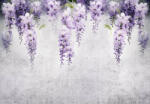 Consalnet Lelógó lila wisteria poszter, fotótapéta, Vlies (416 x 254 cm) (C1-14872VEXXXL)
