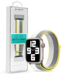 DEVIA Apple Watch szövet sport szíj - Devia Nylon Woven Braided Adjustable two-tone Watch Loop - 42/44/45/49 mm - lilac - bluedigital