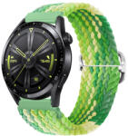 BSTRAP Elastic Nylon curea pentru Huawei Watch GT3 42mm, lime (SSG024C1008)