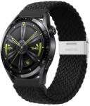 BSTRAP Elastic Nylon 2 curea pentru Samsung Galaxy Watch 3 45mm, black (SSG027C0101)