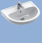 Alföldi Bázis mosdó, 55cm-es, 1 furattal, fehér** (7015 5501)