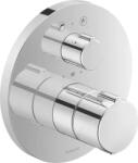 Duravit C1 termosztátos kádtöltő színkészlet, kerek