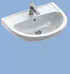 Alföldi Bázis mosdó, 60cm-es, 1 furattal, fehér (7015 6001)