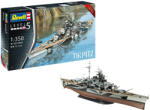 Revell 05096 Tirpitz német csatahajó 1: 350 makett