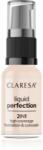 Claresa Liquid Perfection 2in1 Magas fedésű alapozó árnyalat 101 Light 18 g