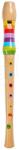 Eichhorn Flaut de lemn Music Wooden-Flute Eichhorn caiet cu 3 melodii de la 4 ani (EH3481) Instrument muzical de jucarie