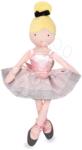 Doudou Păpușa Margot My Little Ballerina Jolijou 35 cm în rochiță roz-argintie cu rochiță din material texti de la 4 ani (JJ6037) Papusa