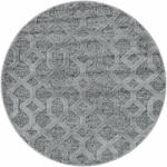 Pisa Geometrikus Kerek Szőnyeg - Szürke - 160x160 cm (PISA1601604702GREY)