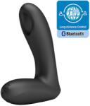 Pretty Love Stimulator Anal Archenemy 12 Moduri Vibratii, Bluetooth Control Free App, Silicon, USB, Negru, 12.1 cm