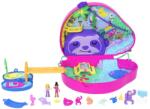 Mattel Polly Pocket, Purse Compact, set cu figurine si accesorii Papusa