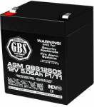 GBS Acumulator AGM VRLA 12V 5, 05A pentru sisteme de securitate F1 GBS (10) / GBS12505 (A0058600)