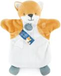 Doudou et Compagnie Plüss róka kesztyűbáb Fox Hand Puppet Doudou et Compagnie fehéres-narancssárga 25 cm 0 hó-tól (DC4012)