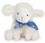 Doudou Plüss bari Lamb Scrunchie Doudou et Compagnie fehér mintás kendővel 12 cm több fajta 0 hó-tól (DC3817)