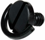 Caruba 1/4"-es cseretalp csavar D rögzítőgyűrűvel (fekete) (SC-5) - fotofelszereles