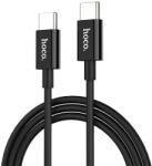 hoco. Cablu date X23 Skilled USB Type-C to USB Type-C, 15 W, 3 A, 1 m, Negru