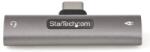 StarTech USB 2.0 Type C USB 2.0 Type C + Jack Átalakító Ezüst 3cm CDP235APDM (CDP235APDM)