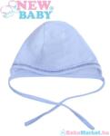 NEW BABY Baba sapka New Baby kék 56 (0-3 h) - babamarket