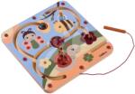 Eichhorn Joc magnetic didactic Magnetic Maze Game Eichhorn labirint cu 4 piste cu motiv de animale de la 3 ani (EH6844)
