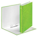 Leitz Gyűrűskönyv A4, Maxi 4cm, 2 gyűrű, D alakú, karton Leitz Wow zöld - toptoner