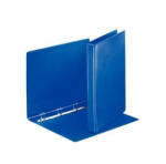 Esselte Gyűrűskönyv panorámás A4, 3, 5cm, 4 gyűrű, D alakú, PP Esselte kék