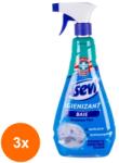 Asevi Set 3 x Solutie de Curatat si Igienizat Baia, Asevi, cu Pulverizator, 750 ml (ROC-3xMAG1012211TS)