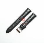  Curea Piero Magli neagră, model aligator QR 20mm - 11411101