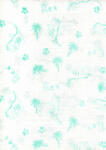  Mintás textil pelenka 1db-os - menta dinó - babyshopkaposvar