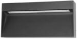 Italux Aplica perete exterior moderna neagra cu led 4k Fenis (OWL-2695-4K)
