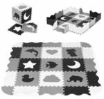 ECOTOYS Grey Puzzle habszivacs kirakós játék szőnyeg 121 x 121 cm