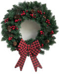 Hoppline Karácsonyi ajtódísz 60 cm es, 50 LED-del (HOP1001383)