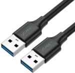 UGREEN Cablu de date UGREEN US128, 2x USB 2.0, Nickel, 30Mbps, 5V, 25cm, Negru (025634)