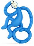 Matchstick Monkey Mini Monkey Teether jucărie pentru dentiție cu aditiv antimicrobian Blue 1 buc