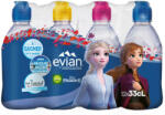 Evian Frozen 0, 33l mentes ásványvíz PET palackban vegyes figurával sportkupakos