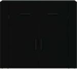 vidaXL fekete szerelt fa tálalószekrény 80x33 x70 cm (816569) - pepita
