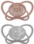 Nip Suzete din silicon NIP Green - Hippo și koala, 5-18 luni, 2 bucăți (44000821316195)