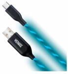 YENKEE Cablu USB C, Yenkee, LED, 1m, Albastru (YCU 341 BE) (YCU 341 BE)