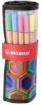 STABILO Set de ace de pâslă, 0, 4 mm, STABILO "Point 88 ARTY", 25 de culori diferite (8825-071-20)