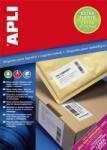 APLI Etichetă APLI, universală, 105x37 mm, foarte rezistentă, APLI Super Sticky, 1600 de etichete per pachet (11783)