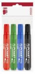 ICO Set de markere pentru flipchart, 1-3 mm, conice, ICO "Artip 11 XXL", 4 culori diferite (9580069004)
