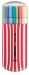 STABILO "Pen 68 Zebrui" set de stilouri 1 mm 20 culori diferite (6820-02-1-5) (6820-02-1-5)