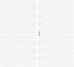 FILOFAX Inserție calendaristică, blocnotes, A4, în carouri, FILOFAX, alb (FX-292905)