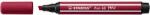 STABILO Ascuțitoare de creioane din oțel inoxidabil, 1-5 mm, vârf tăiat, STABILO "Pen 68 MAX", burgundy (768/19)