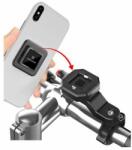 SWISSTEN - Suport pentru telefon pentru biciclete cu eliberare rapidă Easy Lock (61002000)