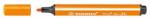 STABILO Stilou cu vârf de fetru, 1, 5-2 mm, peniță cu arc, STABILO "Trio Scribbi", portocaliu (368/954)