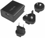 LogiLink USB csatlakozós utazó adapter 10.5W (PA0187) (PA0187) (PA0187)